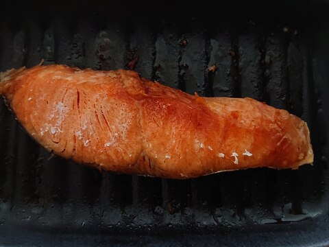 鮭のにんにく醤油焼き